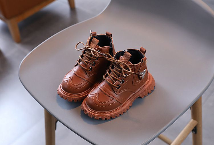 2023 Toamna Iarna Copii Cizme din piele Fete Baieti Pantofi Moda Copii Cizme 1-12 ani Bebeluș Sport Tenisi Cizme de zăpadă