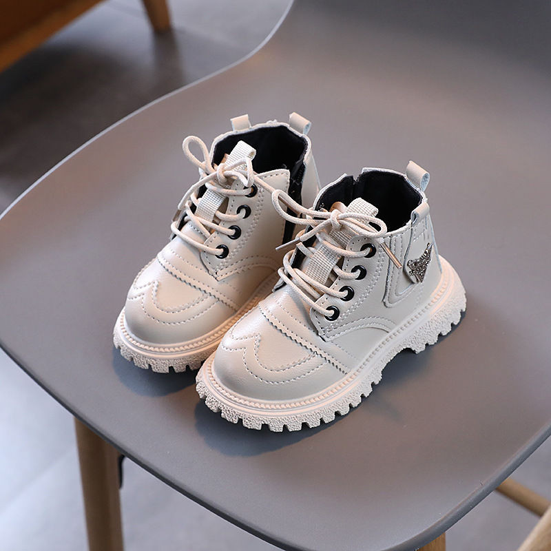 2023 Toamna Iarna Copii Cizme din piele Fete Baieti Pantofi Moda Copii Cizme 1-12 ani Bebeluș Sport Tenisi Cizme de zăpadă