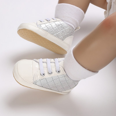 Bijela proljetna cipela za novorođenčad, novorođenčad, djevojčice i dječaci, rekreacijska neklizajuća cipela za krštenje, tenisica s mekim potplatom, prethodna