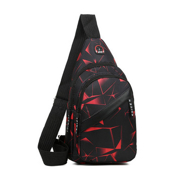 Τσάντα χιαστί ώμου για άνδρες Short Travel Messenger Τσάντα στήθους Light Outdoor Sport Recreation Lovers Single Shoulder Bag