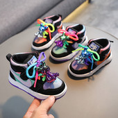 Pantofi pentru băieți „Și fete” Pantofi de bord înalt Pantofi de modă pentru copii