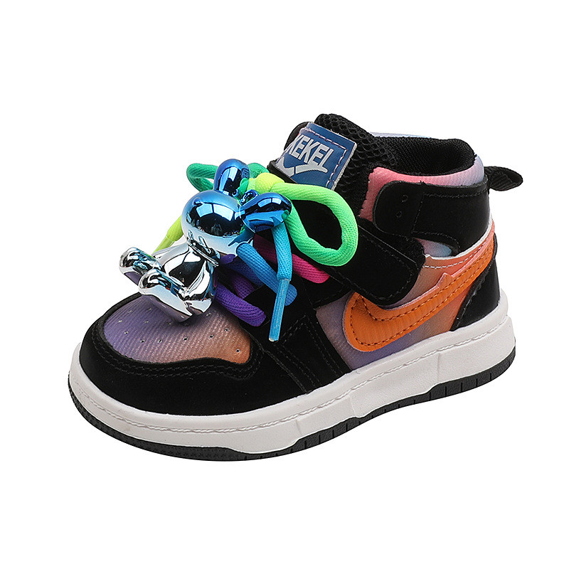 Pantofi pentru băieți „Și fete” Pantofi de bord înalt Pantofi de modă pentru copii