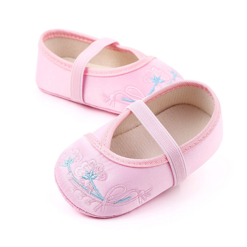 2020. Nove dječje cipele za hodanje, proljeće i jesen, izvezene jednostruke cipele s mekim potplatom, ružičaste, bijele i plave 11 CM 12 CM 13 CM