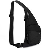 Geantă de umăr pentru bărbați, la modă, ocazională, pentru călătorii, sport, în aer liber, pachet Messenger Crossbody Sling pentru piept, pentru bărbați și femei
