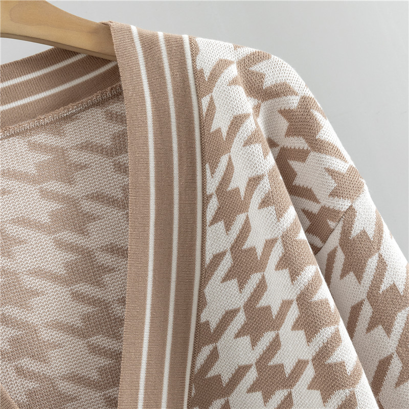 Dviejų dalių žiemos laisvalaikio kostiumai ilgomis rankovėmis megztas megztinis paltas + plačios kelnės moteriškos palaidos megztinių komplektai megztas sportinis kostiumas