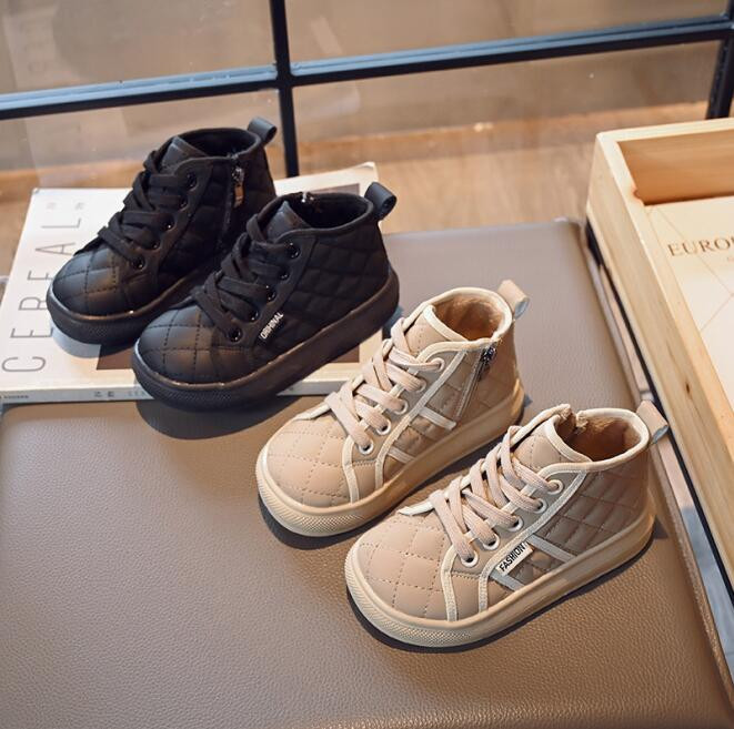 Zimske tople čizme za snijeg za djevojčice Sportske cipele za dječake Dječja djeca Bebe Djevojčice Dječaci Tenisice Nove dječje kožne modne čizme