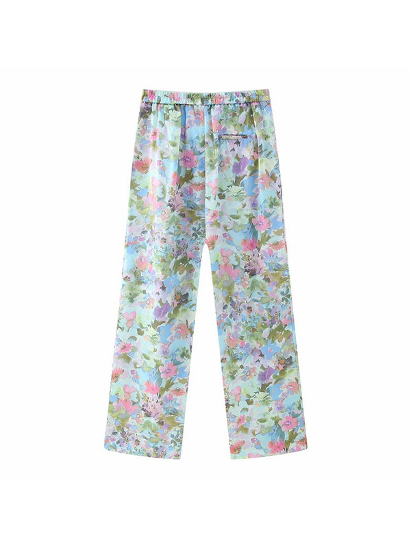 TELLHONEY naiste moekas esiosa kaherealine bleiser jakk elastne vöökoht laia säärega püksid, naiste vabaaja trükised, kaheosalised komplektid