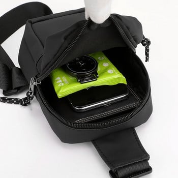 Ανδρική τσάντα ώμου Oxford Πολυτελής μόδα ανδρική τσάντα στήθους Ανδρική τσάντα χιαστί σφεντόνα για άντρες 2023 Νέες καθημερινές τσάντες χειρός τσάντες τηλεφώνου ταξιδιού