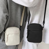 Καμβάς γυναικεία τσάντα χιαστί Trend 2023 Oxford Shoulder Handbag Κορεατική μονόχρωμη φοιτητική τσάντα τηλεφώνου Απλές τσάντες αγοραστών Τσαντάκι