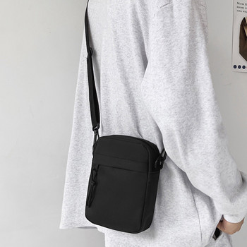 Καμβάς γυναικεία τσάντα χιαστί Trend 2023 Oxford Shoulder Handbag Κορεατική μονόχρωμη φοιτητική τσάντα τηλεφώνου Απλές τσάντες αγοραστών Τσαντάκι