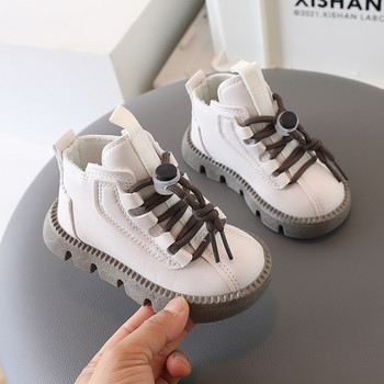 Ежедневни детски обувки за малко дете, бебешки спортни обувки Four Seasons 2023 Нови единични обувки за 6 години, къси ботуши за момчета и момичета