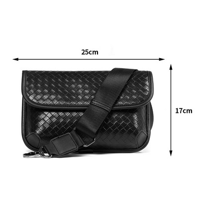 Vintage PU meeste käekott nahast ristkorpuse kotid meeste mitme taskuga meeste õlakott Tõmblukk, veekindel reisiäri jaoks