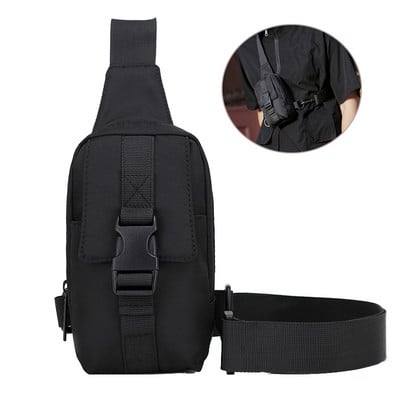 Meeste uus trendikas vabaaja õlakott vaba aja reisimiseks spordiks välitingimustes Messenger Crossbody Sling rinnakoti pakk meestele naistele