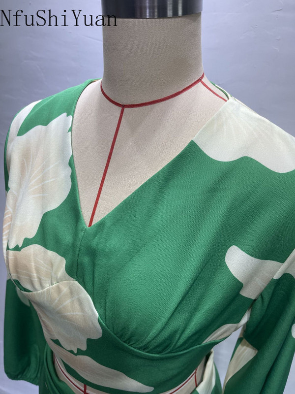 Nova modna kratka košulja s lanternastim rukavima s V-izrezom i širokim nogavicama s visokim strukom Dvodijelni kompleti Ženska odjeća