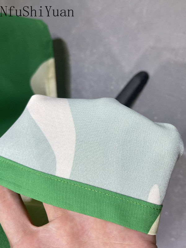 Nova modna kratka košulja s lanternastim rukavima s V-izrezom i širokim nogavicama s visokim strukom Dvodijelni kompleti Ženska odjeća