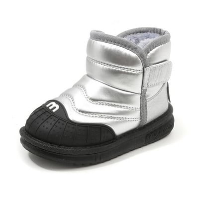 Laste lumesaapad Tüdrukutele Poistele Soojad plüüsist lumekingad 2023 Uus mood Lastele libisemiskindlad Printsessi nahast saapad Laste spordijalatsid