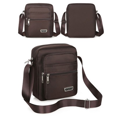 2023 Vadonatúj Férfi Crossbody táskák Férfi Nylon Válltáskák Fiú Táskák Férfi Kézitáskák Alkalmi Nagy táska Szürke