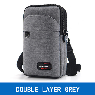 Geantă impermeabilă pentru talie Poșetă cu un singur/dublu strat, în aer liber, cu talie militară, Geantă pentru telefon pentru bărbați, geantă tactică de vânătoare pentru camping