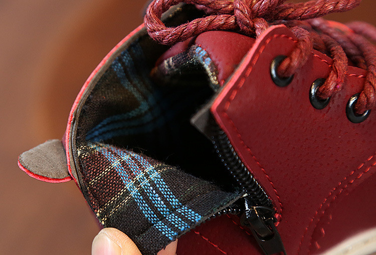 Mumoresip Chlapčenské dievčenské čižmy Zimné topánky Teplé topánky Tide Módne detské topánky Detské čižmy Tide Topánky Ležérne čižmy Klasické topánky