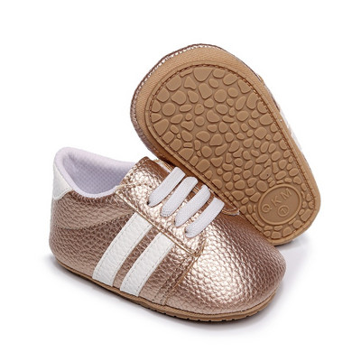 Retronahast beebijalatsid vastsündinud poistele tüdrukutele Mitmevärvilised väikelapse kummist tald, libisemisvastane esimene jalutuskäik, vastsündinu mokassiinid