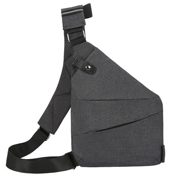 2023 Нова многофункционална спортна чанта за гърди Бизнес чанта, устойчива на кражби, тънка чанта за гърди Мъжка външна ежедневна чанта през рамо през рамо