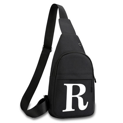 Τσάντα στήθους λευκής σειράς Casual μίνι τσάντα χιαστί Μικρή ανδρική τσάντα ώμου Γυναικεία διάφορα σακίδια πλάτης Light Messenger τσάντα τηλεφώνου αγόρι