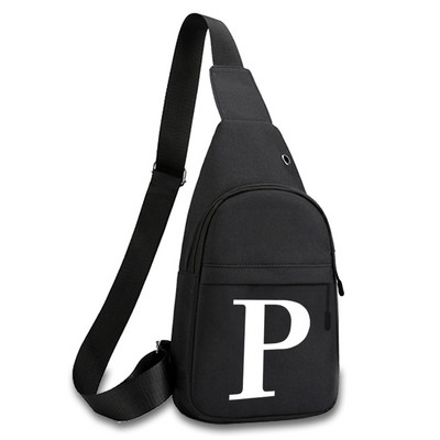 Τσάντα στήθους λευκής σειράς Casual μίνι τσάντα χιαστί Μικρή ανδρική τσάντα ώμου Γυναικεία διάφορα σακίδια πλάτης Light Messenger τσάντα τηλεφώνου αγόρι