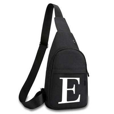 Τσάντα στήθους λευκής σειράς Casual μίνι τσάντα χιαστί Μικρή ανδρική τσάντα ώμου Γυναικεία διάφορα σακίδια πλάτης Light Messenger τσάντα τηλεφώνου αγόρι