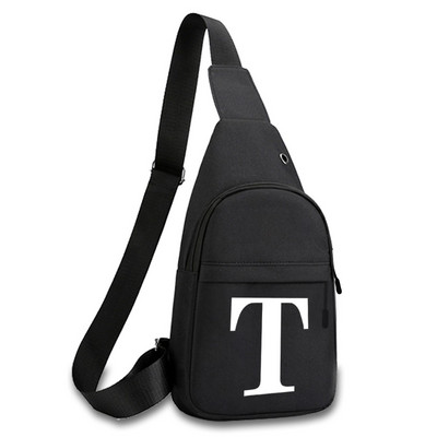 Τσάντα στήθους λευκής σειράς Casual μίνι τσάντα χιαστί Μικρή ανδρική τσάντα ώμου Γυναικεία διάφορα σακίδια πλάτης Light Messenger τσάντα τηλεφώνου αγόρι