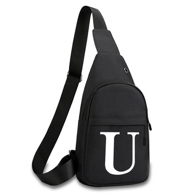 Τσάντα στήθους λευκής σειράς Casual μίνι τσάντα χιαστί Μικρή ανδρική τσάντα ώμου Γυναικεία διάφορα σακίδια πλάτης Light Messenger τσάντα τηλεφώνου αγόρι