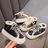 Ugodne zimske nove dječje tenisice Topla vunena dječja sportska obuća Dječaci Djevojčice Dječje kratke čizme Ležerna obuća G07201