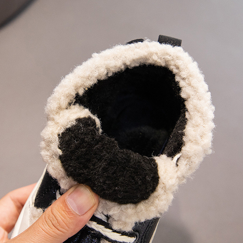 Ugodne zimske nove dječje tenisice Topla vunena dječja sportska obuća Dječaci Djevojčice Dječje kratke čizme Ležerna obuća G07201