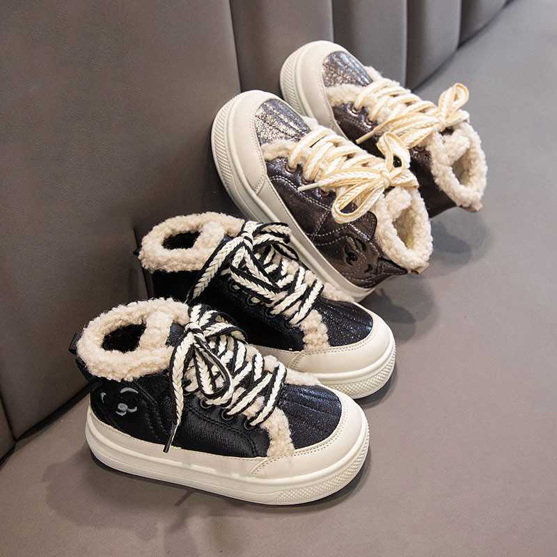 Ugodne zimske nove dječje tenisice Topla vunena dječja sportska obuća Dječaci Djevojčice Dječje kratke čizme Ležerna obuća G07201