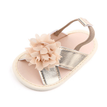 Бебешки обувки от изкуствена кожа за новородено момиче, летни сладки детски обувки за бебета, цветя, принцеса, детски обувки за първи път