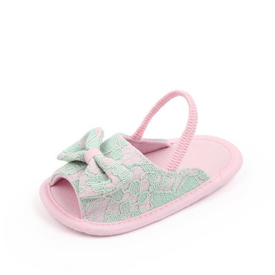 Νεογέννητο κοριτσάκι ψεύτικη γούνα παιδικά παπούτσια Καλοκαιρινό χαριτωμένο νήπιο Βρεφικό τύπωμα Flower Princess Kid Shoes First Walkers