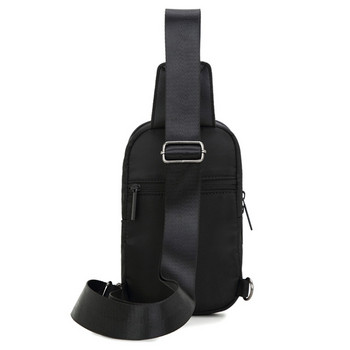 Маркова мъжка чанта за гърди 2023 г. Модна малка мъжка чанта с кръстосано тяло, японска дизайнерска чанта през рамо от плат Oxford за съпруг, пътуване, спорт