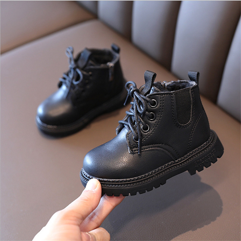 2022. aasta uued sügiskuud lastejalatsid, nahast lastesaapad, veekindlad, libisemiskindlad mood väikelapsed, poisid, tüdrukud, saapad 21.–30.