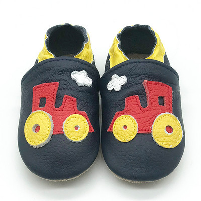 Cipele za bebe Bebe čizme od goveđe kože Mekani potplati Neklizajuća obuća za malu djecu Prvi hodači Papuče za dječake i djevojčice