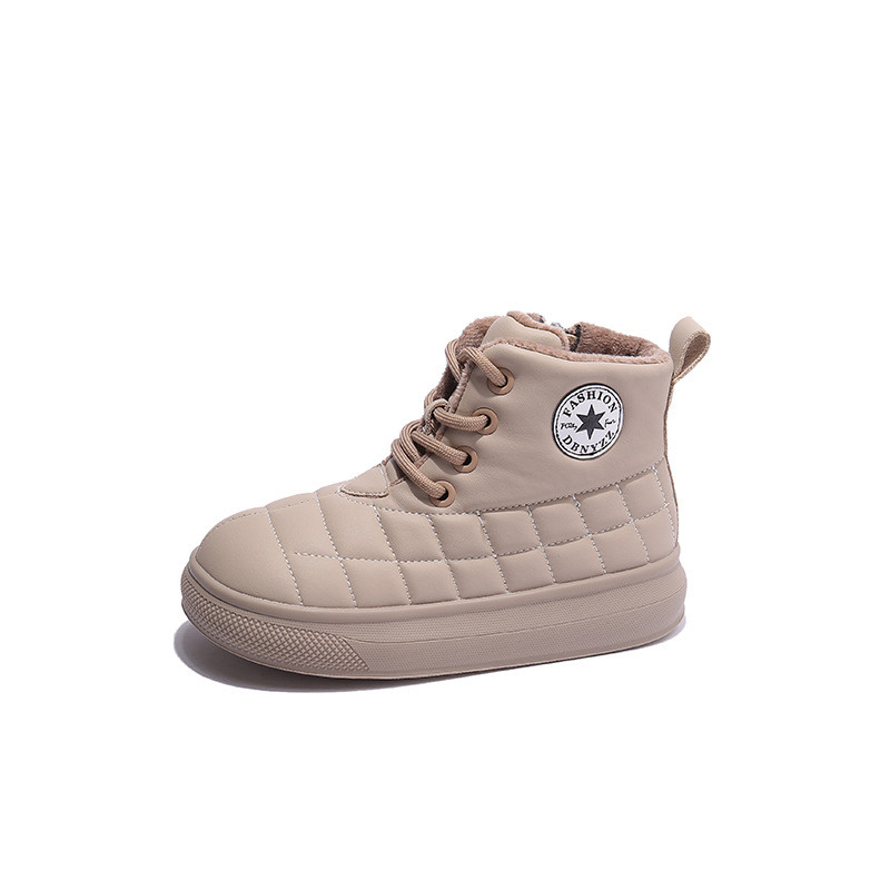 Laste poiste ja tüdrukute moesaapad Kevad ja sügis uued libisemisvastased lühikesed saapad Laste pehme tald Mugavad lastejalatsid