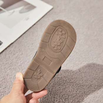 SandQ μωρά αγόρια μποτάκια γνήσιο δέρμα χειμερινά παιδικά παπούτσια chaussure zapato παιδικά παπούτσια κορίτσια γκρι ναυτικό μποτάκι