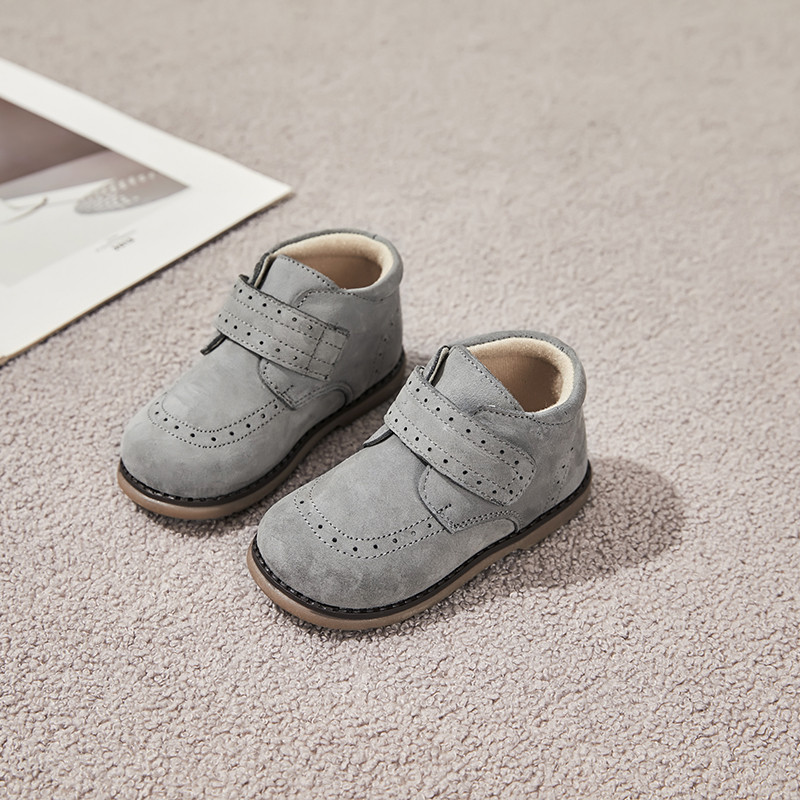 SandQ botine pentru bebelusi baieti pantofi din piele naturala incaltaminte de iarna pentru copii chaussure pantofi copii pantofi fete gri bleumarin