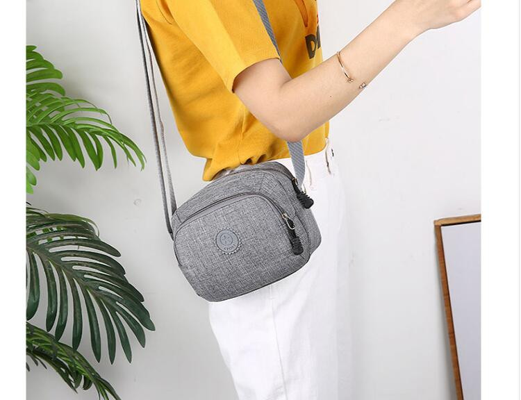 Unisex Nylon Mini τσάντες Πορτοφόλια και τσάντα Αδιάβροχο Shoulder Lady's Crossbody Messenger Τσάντες Casual γυναικεία τσάντα