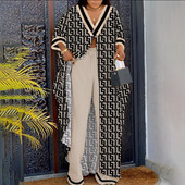 Proljetna moda 2023. Dvodijelni ženski dugi gornji dio širokih nogavica s V-izrezom s jednim gumbom Labavi ležerni dvodijelni set