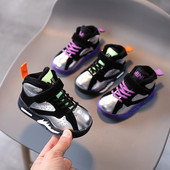 2023 Detské módne čižmy Chlapčenské topánky Jesenné a zimné kožené detské športové čižmy Čižmy pre batoľatá a dievčatá Teplé zimné čižmy Detské topánky