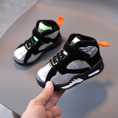 2023 Detské módne čižmy Chlapčenské topánky Jesenné a zimné kožené detské športové čižmy Čižmy pre batoľatá a dievčatá Teplé zimné čižmy Detské topánky