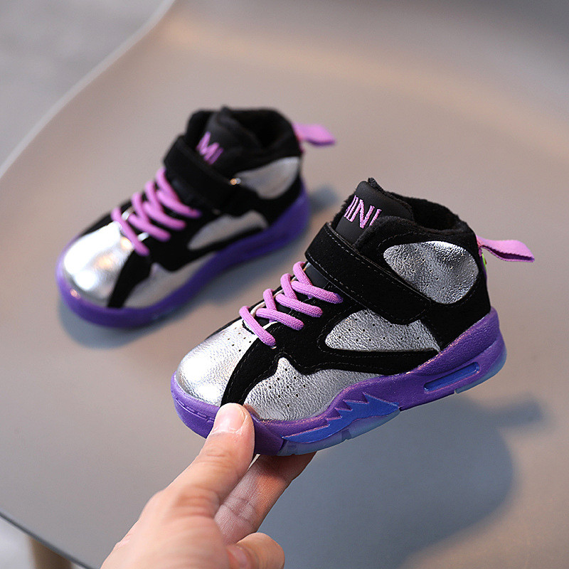 2023 Detské módne čižmy Chlapčenské topánky Jesenné a zimné kožené detské športové čižmy Čižmy pre batoľatá a dievčatá Teplé zimné čižmy Detské topánky