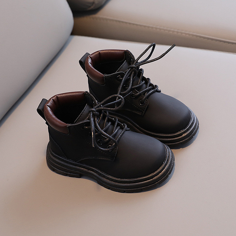 Jesen 2022. Dječje čizme od pu kože Gležnjače za djevojčice Vodootporne dječje tenisice Čizme za snijeg za malu djecu Ležerne čizme za dječake H387