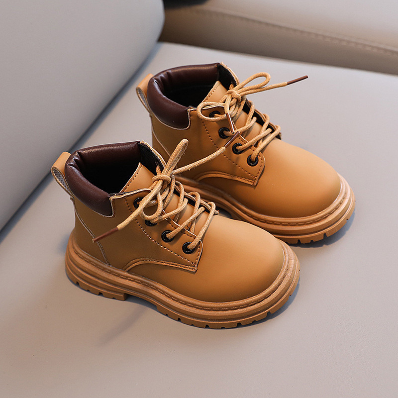 Jesen 2022. Dječje čizme od pu kože Gležnjače za djevojčice Vodootporne dječje tenisice Čizme za snijeg za malu djecu Ležerne čizme za dječake H387