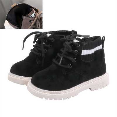 Uued Beebi sügistalvised jalatsid Moodsad lastesaapad poistele Tüdrukutele Beebidele Lastele Soojad Saapad Beebipoiste jalatsid karusnahaga Suurus 21-30