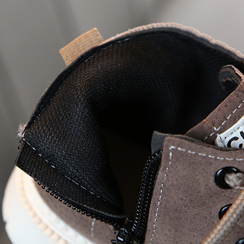 Uued Beebi sügistalvised jalatsid Moodsad lastesaapad poistele Tüdrukutele Beebidele Lastele Soojad Saapad Beebipoiste jalatsid karusnahaga Suurus 21-30